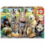 EDUCA Puzle 300 piezas Foto de Clase (animales salvajes)