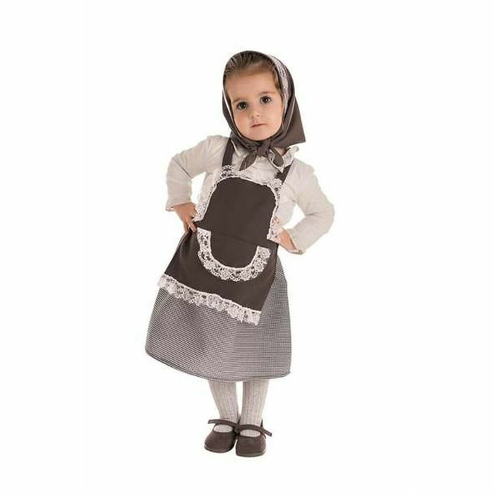 Creaciones Llopis Disfraz Infantil Castañera Falda Cuadros T-1 (3-5 Años) Creaciones Llopis Disfraz Infantil Castañera Falda Cuadros T-1 (3-5 Años)