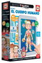 Educa Touch Junior - Juego El Cuerpo Humano, 8 Láminas de Actividades Educativas, para Niños de 2 a 6 Años, en Español