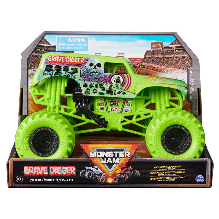 Spin Master Coche Monster Jam Escala 1:24 Modelo Surtido Spin Master Coche Monster Jam Escala 1:24 Modelo Surtido