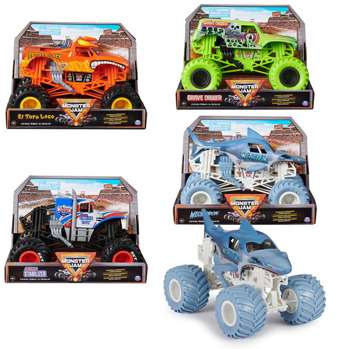Spin Master Coche Monster Jam Escala 1:24 Modelo Surtido Spin Master Coche Monster Jam Escala 1:24 Modelo Surtido