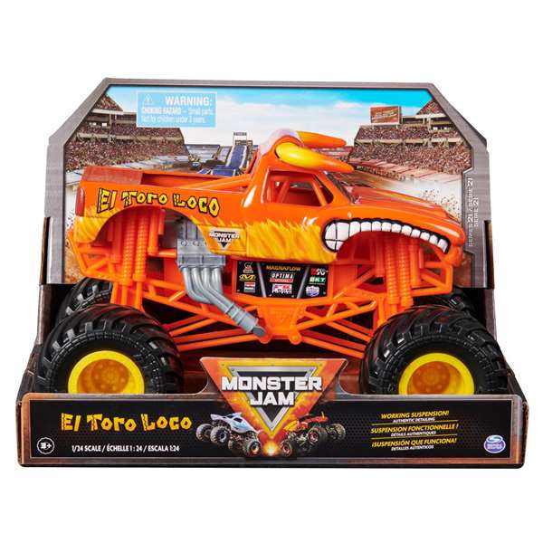Spin Master Coche Monster Jam Escala 1:24 14.92x21.27x13.65 cm - Modelo Surtido
