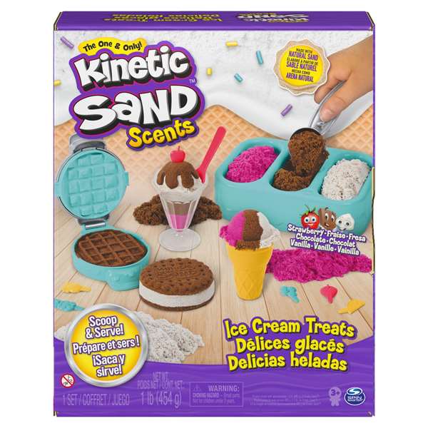 Spin Master Ice Cream Treats Arena Mag Kinetic Sand