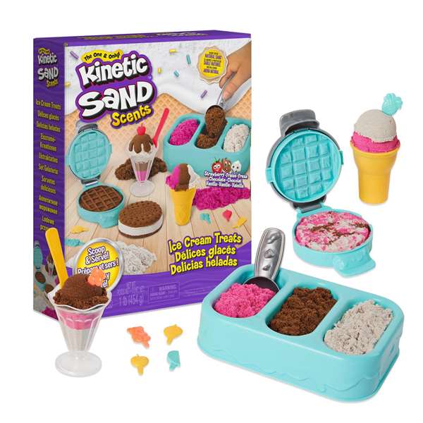 Spin Master Ice Cream Treats Arena Mag Kinetic Sand