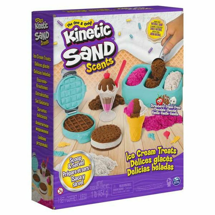 Spin Master Ice Cream Treats Arena Mag Kinetic Sand