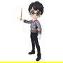Spin Master Wizarding World Harry Potter - Figura Articulada de Harry Potter con Varita y Uniforme Hogwarts, 20.3 cm - 6061836