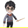 Spin Master Wizarding World Harry Potter - Figura Articulada de Harry Potter con Varita y Uniforme Hogwarts, 20.3 cm - 6061836
