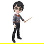 Spin Master Wizarding World Harry Potter - Figura Articulada de Harry Potter con Varita y Uniforme Hogwarts, 20.3 cm - 6061836