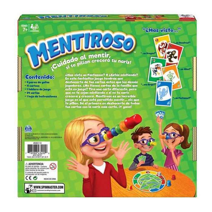 SPIN MASTER Juego de mesa Mentiroso SPIN MASTER Juego de mesa Mentiroso