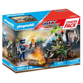 Playmobil Starter Pack Policía Entrenamiento 70817 +4 Años