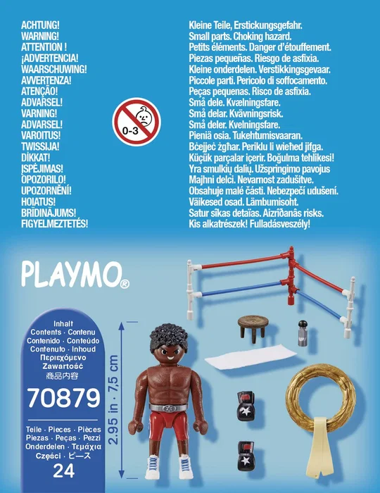Playmobil Campeón de Boxeo SpecialPlus 70879
