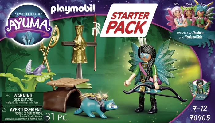 Playmobil 70905 Starter Pack Knight Fairy con mapache Adventures of Ayuma Playmobil 70905 Starter Pack Knight Fairy con mapache Adventures of Ayuma