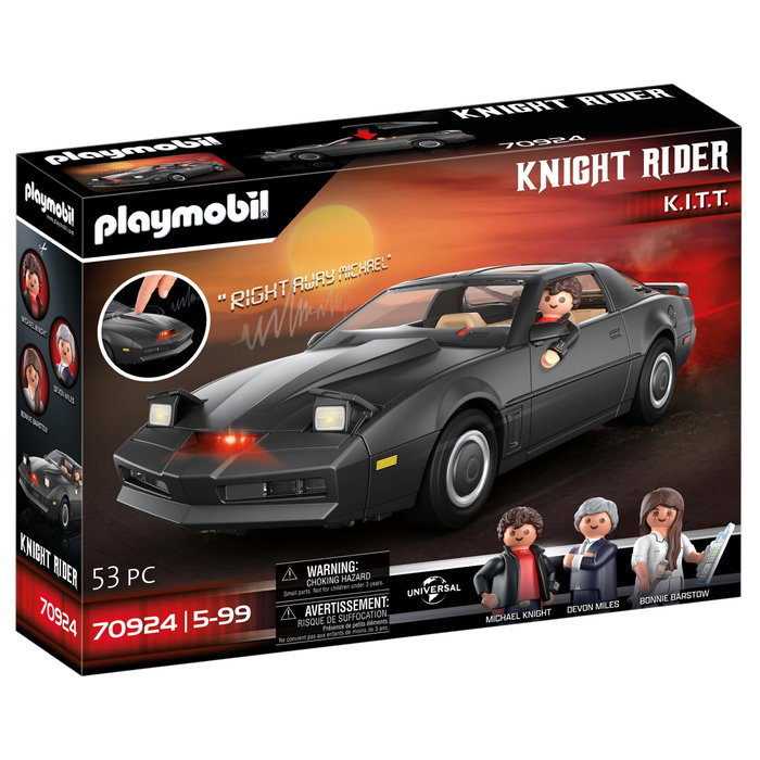 Playmobil 70924 Knight Rider K.I.T.T. Vehículo Multicolor 5+ años 265 piezas Playmobil 70924 Knight Rider K.I.T.T. Vehículo Multicolor 5+ años 265 piezas