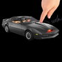 Playmobil Coche Fantástico 70924 Knight Rider K.I.T.T. con Figuras y Funciones Electrónicas