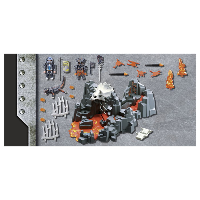 Playmobil 70926 Dino Rise Guardian de la Fuente de Lava - Figura de Acción y Aventura con 43 Piezas, para Niños de 5 a 10 Años