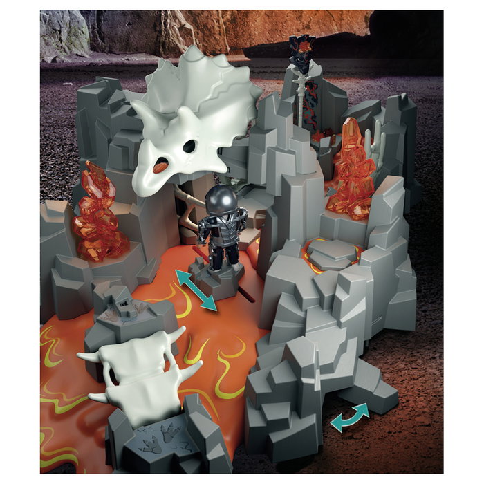 Playmobil 70926 Dino Rise Guardian de la Fuente de Lava - Figura de Acción y Aventura con 43 Piezas, para Niños de 5 a 10 Años