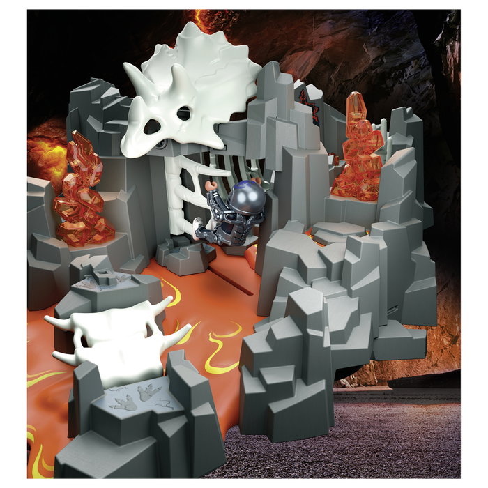 Playmobil 70926 Dino Rise Guardian de la Fuente de Lava - Figura de Acción y Aventura con 43 Piezas, para Niños de 5 a 10 Años