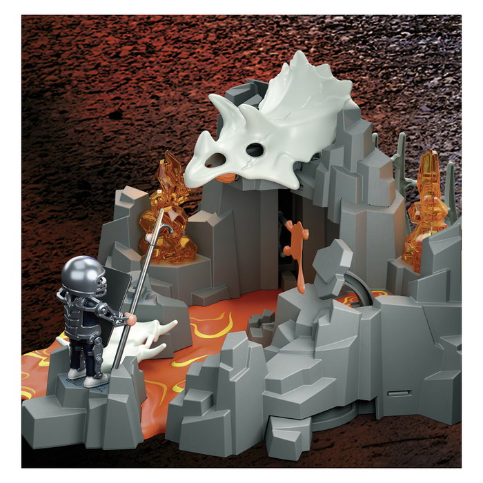 Playmobil 70926 Dino Rise Guardian de la Fuente de Lava - Figura de Acción y Aventura con 43 Piezas, para Niños de 5 a 10 Años