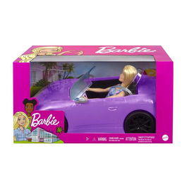 Mattel Muñeca Barbie y su Descapotable