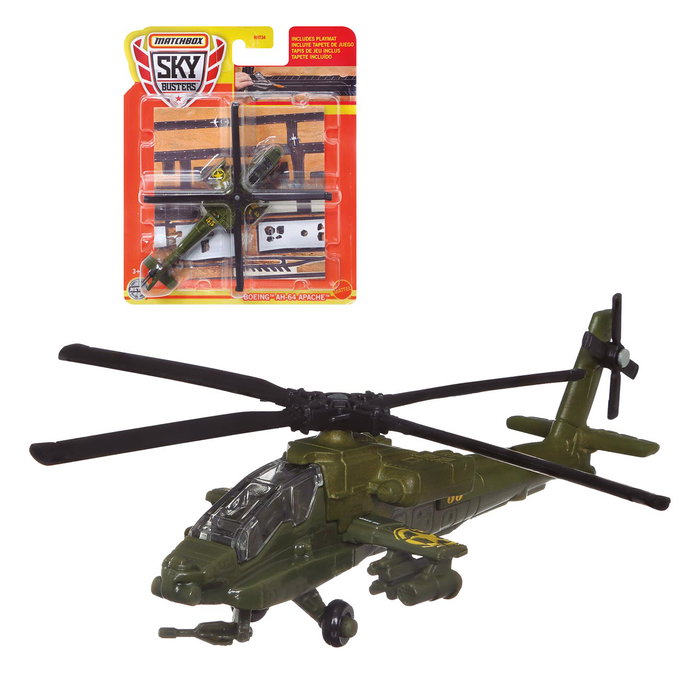 Avión Con Alfombra De Juego Surtido Matchbox Hht34 Mattel