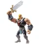 Mattel Figura He-Man Masters of the Universe, Figura de Acción PVC 14 cm con Espada de Poder, Serie Netflix