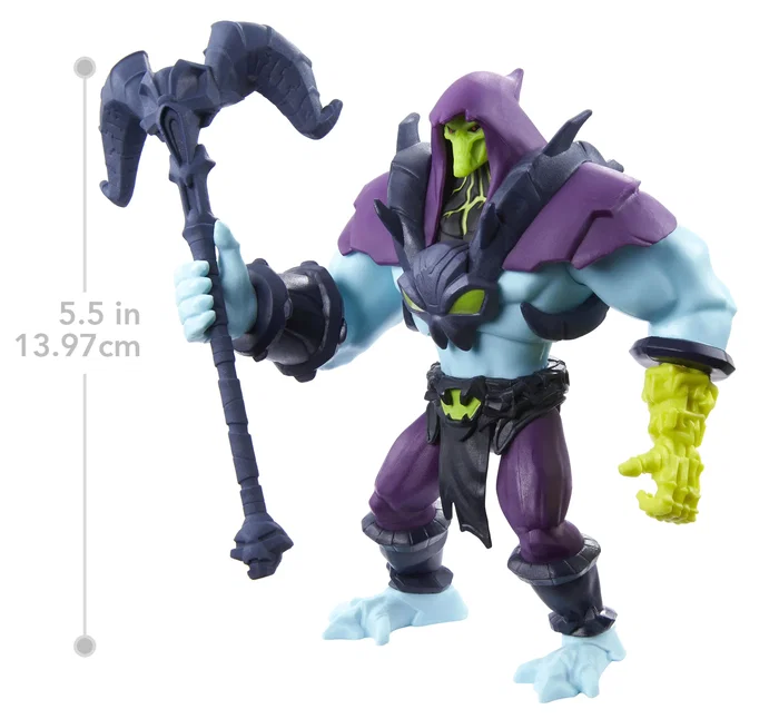 Mattel Masters of the Universe HBL67 Figura Skeletor He-Man 14cm 2022 Figura de Acción Coleccionable