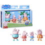 Peppa Pig Pack de 4 Figuras Familia 7 cm - Modelos Surtidos