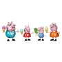 Peppa Pig Pack de 4 Figuras Familia 7 cm - Modelos Surtidos
