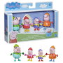 Peppa Pig Pack de 4 Figuras Familia 7 cm - Modelos Surtidos