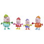 Peppa Pig Pack de 4 Figuras Familia 7 cm - Modelos Surtidos