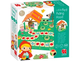 Goula Juego Caperucita Roja de Madera ¡Ayuda a Caperucita a Llegar a Casa de la Abuelita! para Niños a partir de 2 Años