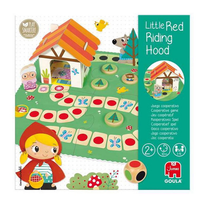 GOULA Little Red Riding Hood Juego de Mesa de Madera GOULA Little Red Riding Hood Juego de Mesa de Madera