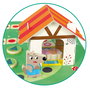 Goula Juego Caperucita Roja de Madera ¡Ayuda a Caperucita a Llegar a Casa de la Abuelita! para Niños a partir de 2 Años