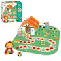 Goula Juego Caperucita Roja de Madera ¡Ayuda a Caperucita a Llegar a Casa de la Abuelita! para Niños a partir de 2 Años
