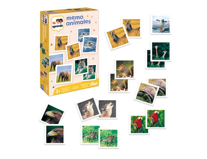 Diset Juego Memo Photo Animales 54 Fichas Diset Juego Memo Photo Animales 54 Fichas