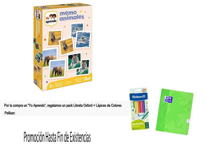 Diset Juego Memo Photo Animales de 54 fichas Diset Juego Memo Photo Animales de 54 fichas
