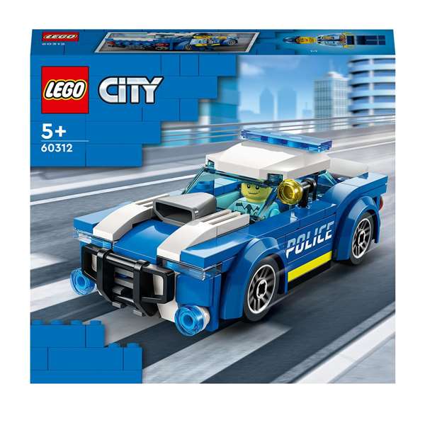 Lego Juego de Construccion Coche de Policia Lego City para Niños a partir de 5 Años, 94 Piezas