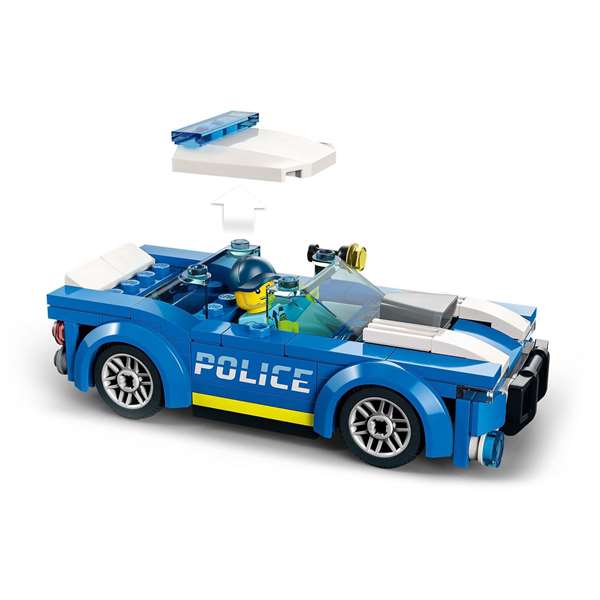 Lego Juego de Construccion Coche de Policia Lego City para Niños a partir de 5 Años, 94 Piezas
