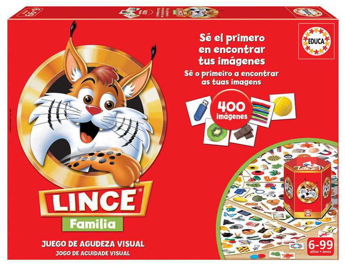 Educa Juego Lince Edición Familia, el Juego que Agudiza la Vista y los Reflejos
