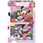 Educa Puzzle 2x20 piezas Minnie Disney
