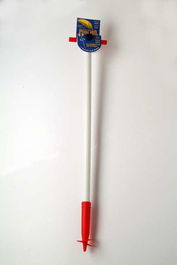 Soportes Plásticos Pincho con Palo Integral Diámetro 25 mm 95 cm - Modelos Surtidos