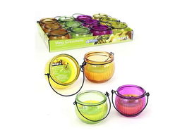 Juinsa Vela de Citronela 3% en Candelabro 7x7,60cm - Modelos Surtidos