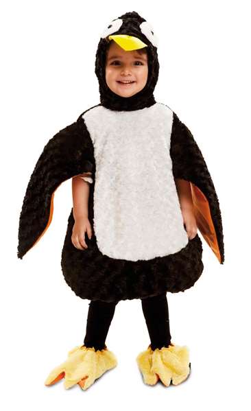 My Other Me Disfraz de Pingüino Peluche para Bebé, Talla 12-24 Meses My Other Me Disfraz de Pingüino Peluche para Bebé, Talla 12-24 Meses