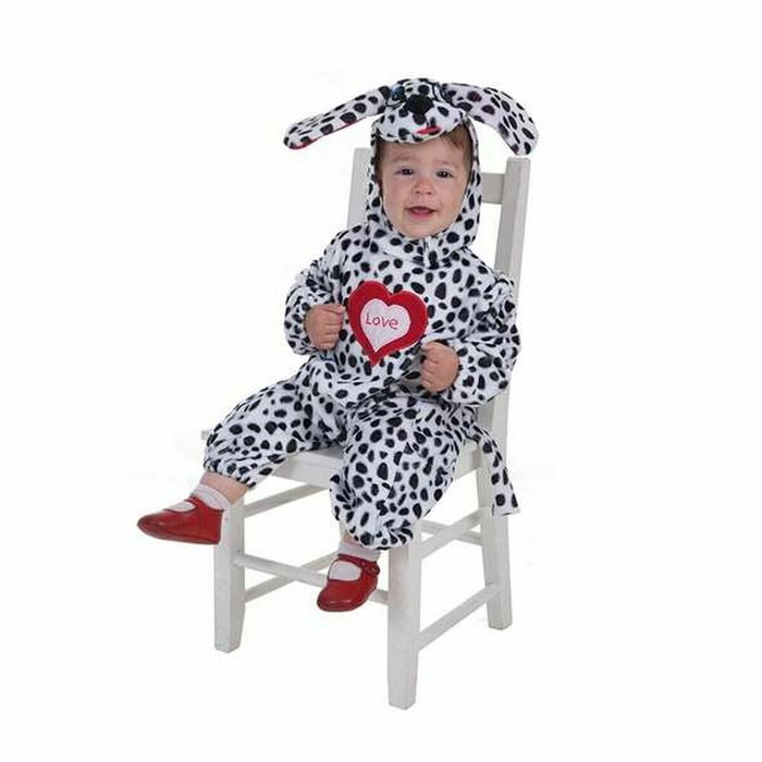 Creaciones Llopis Disfraz Bebe Dálmata Love talla 0-12 Meses