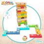 WOOMAX Disney Juego de bloques apilables de madera