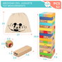 WOOMAX Disney Juego de bloques apilables de madera