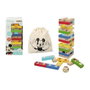 WOOMAX Disney Juego de bloques apilables de madera