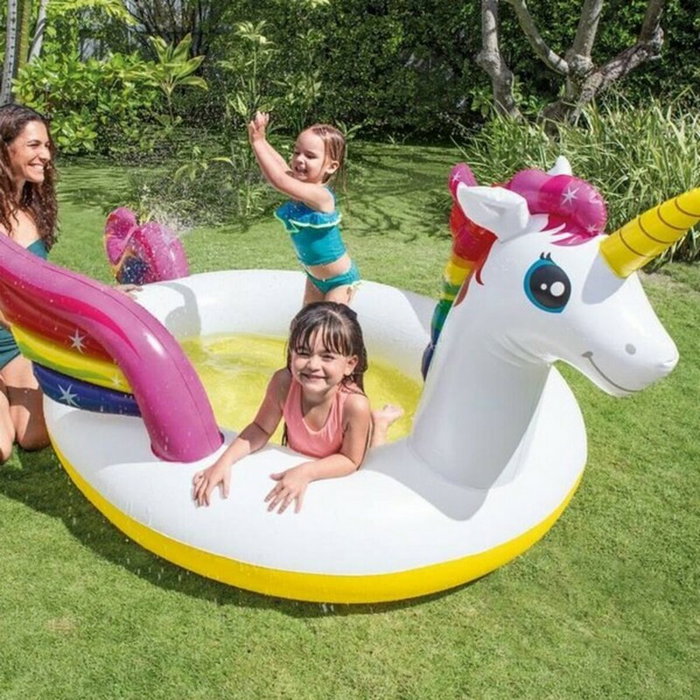 Intex Piscina hinchable Unicornio 272x193x104 cm Intex Piscina hinchable Unicornio 272x193x104 cm