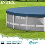 Intex Cubierta de lona para piscina redonda de 3,66 m