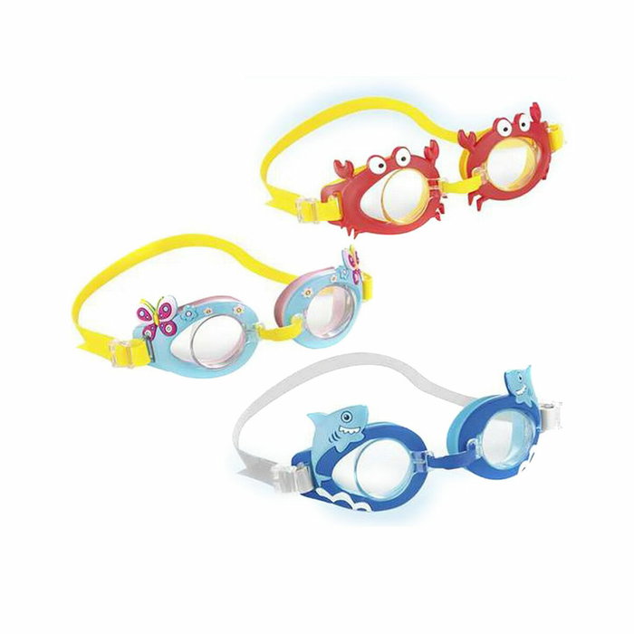 Intex Fun Goggles Lentes de natación infantil con figuras Intex Fun Goggles Lentes de natación infantil con figuras